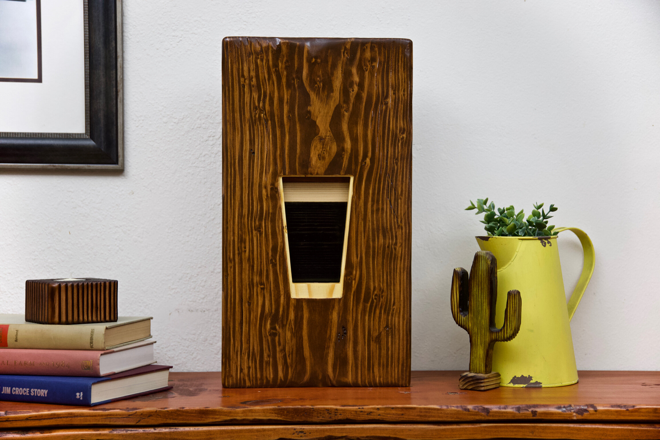 Wood Pendulum Sloshing Drink Kinetic Art - Tony Irish 0002